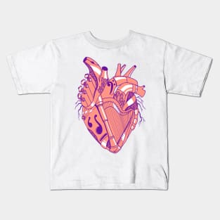 Violet Dahla No 2 Musical Heart Kids T-Shirt